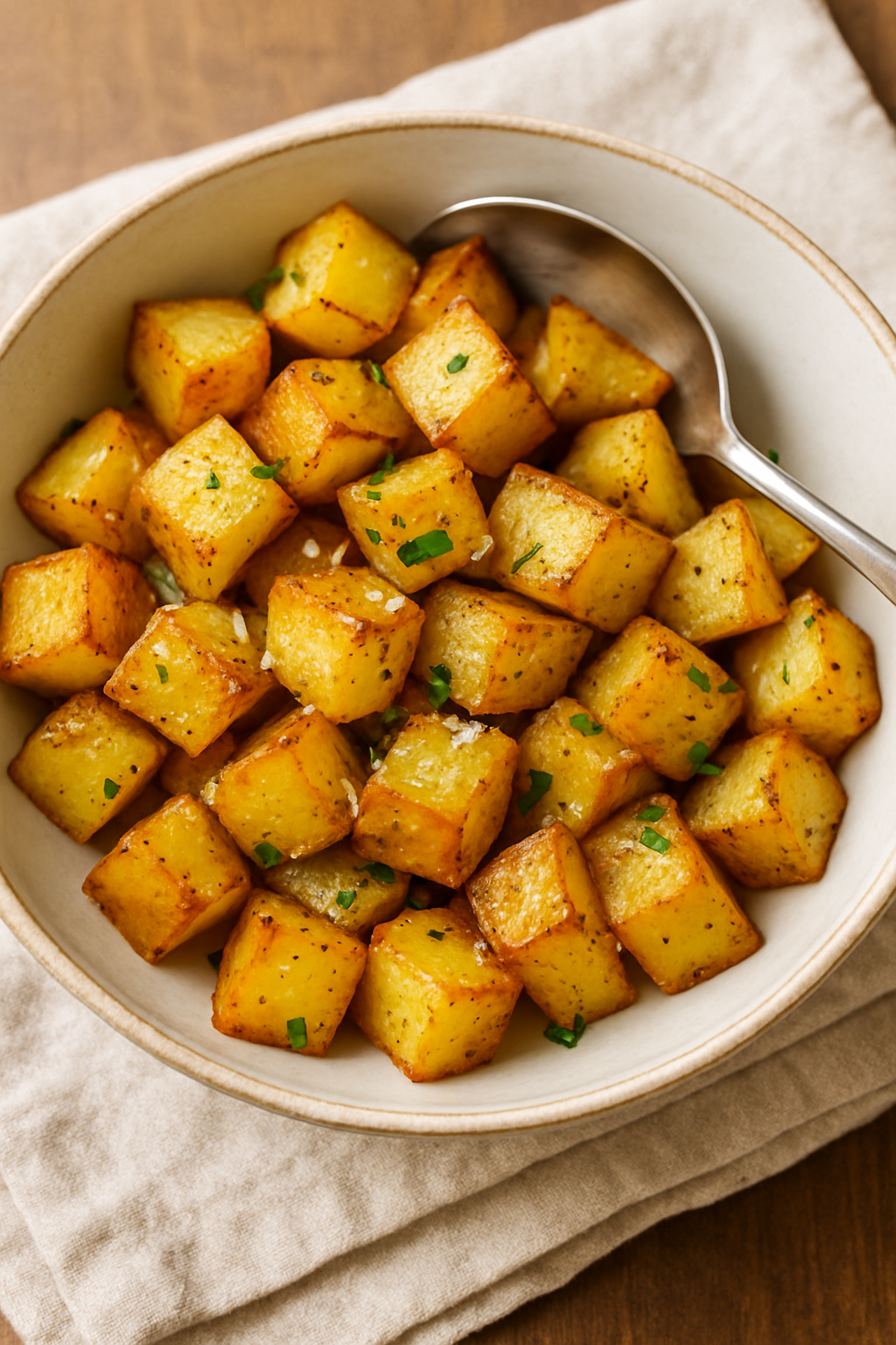 Ranch Roasted Potatoes for Two
