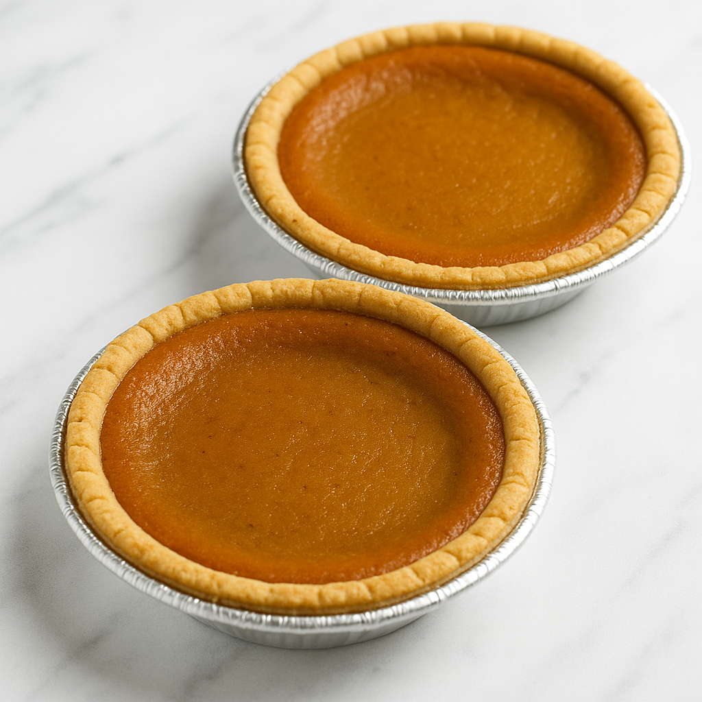 Pumpkin Pie for Two (Mini Pumpkin Pies)