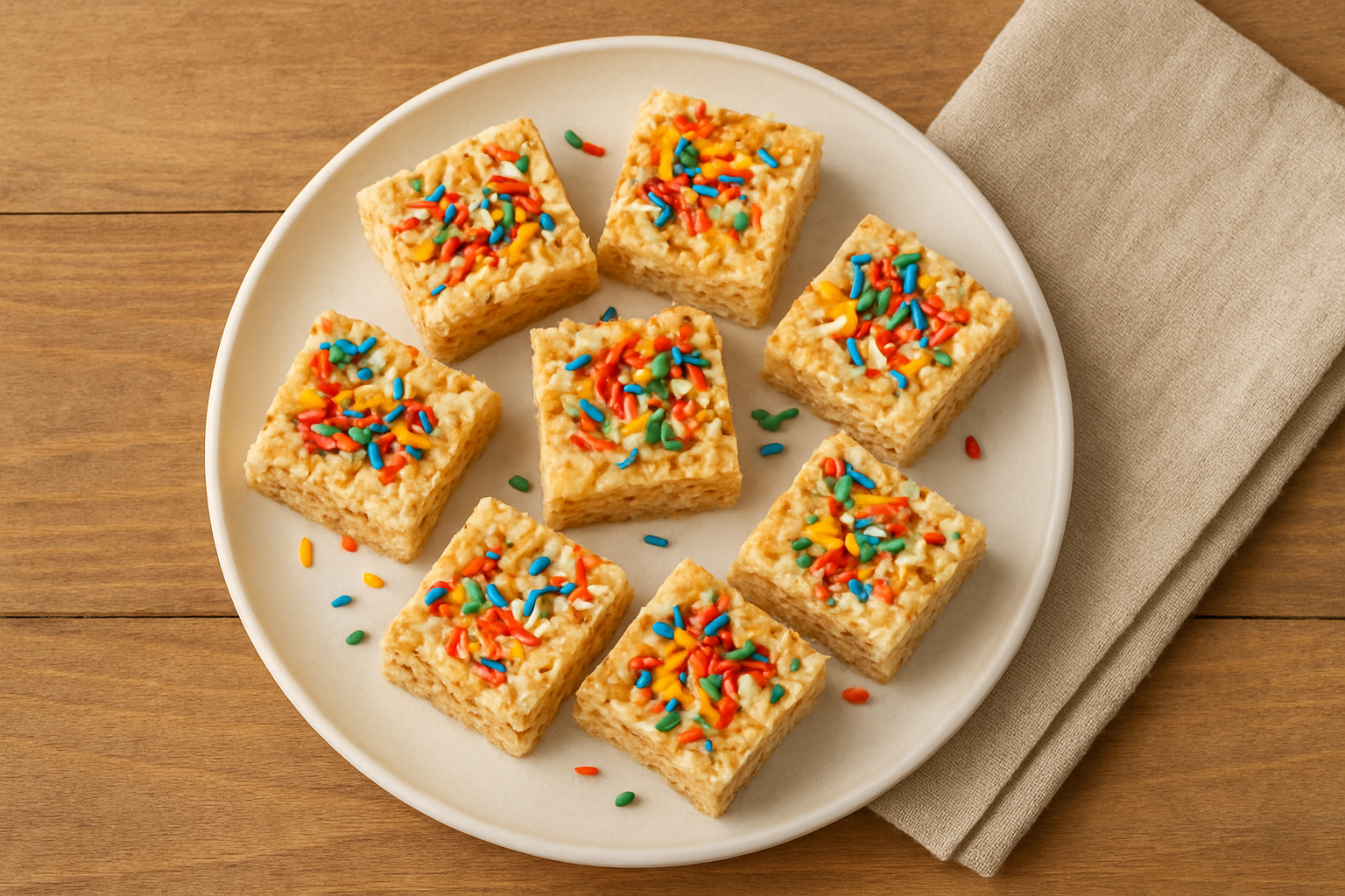 Mini Rice Krispie Treats with a Twist