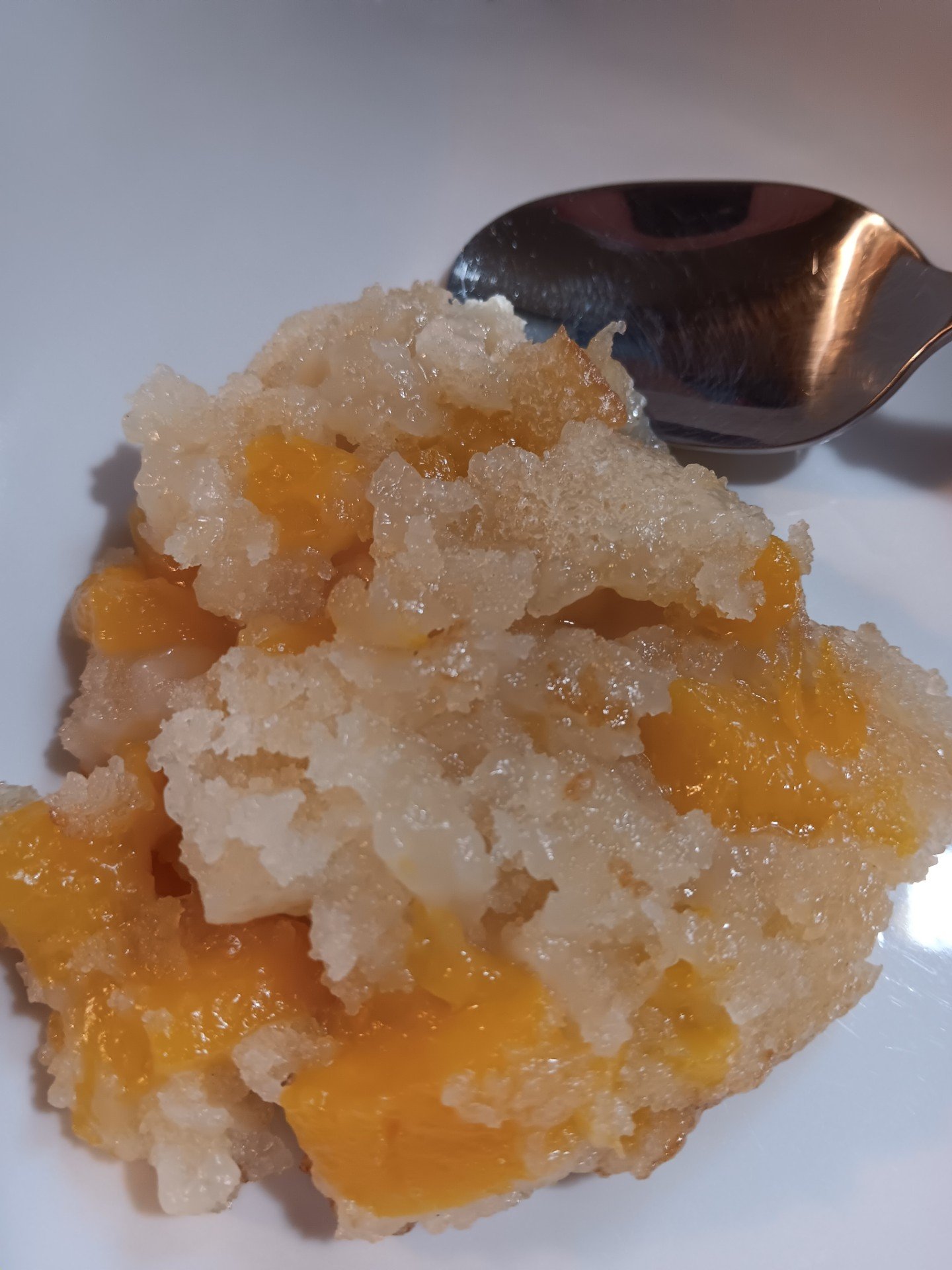 Easy Peach Cobbler for Two