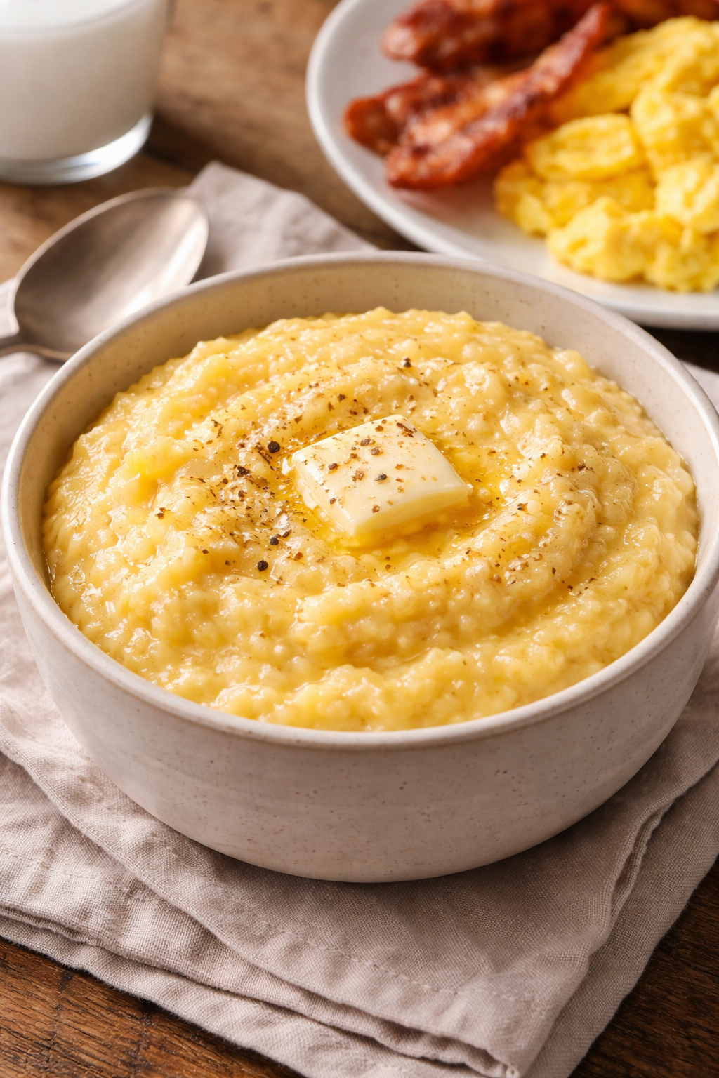Cheese Grits for Two (Make-Ahead with Leftovers)