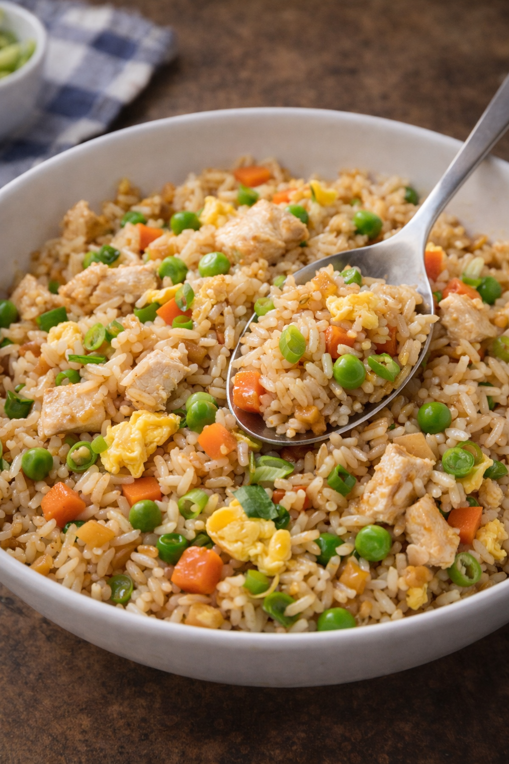 Budget Chicken Fried Rice for Two