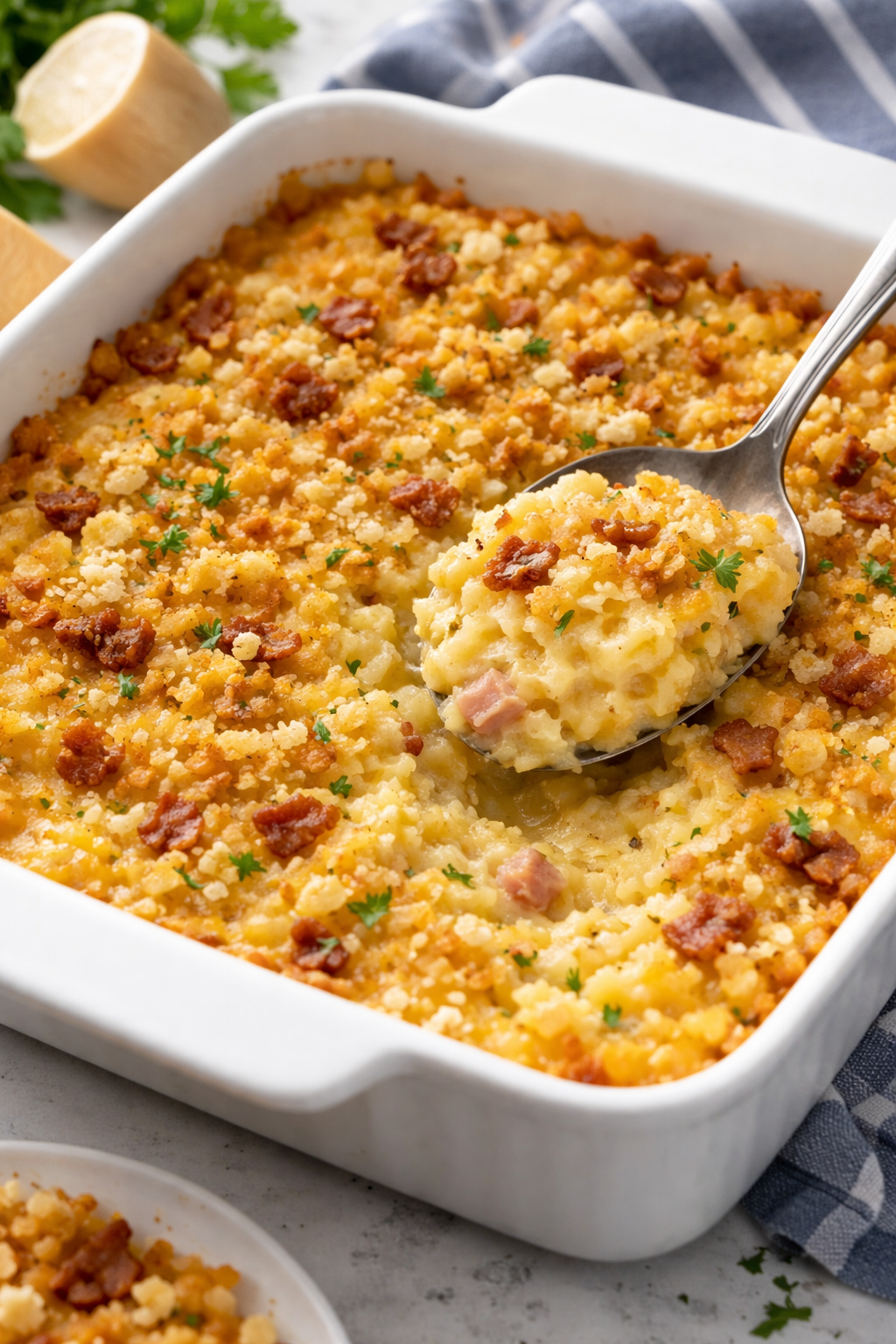 Hash Brown Casserole for Two – Easy Budget Comfort Food