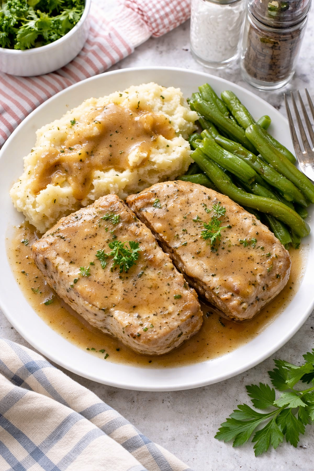 Slow Cooker Ranch Pork Chops
